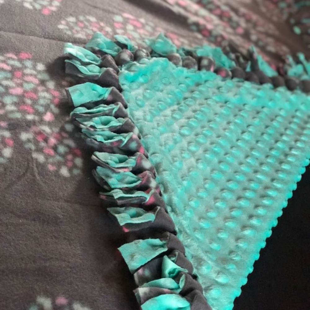 Hearts & Paws Themed Blanket